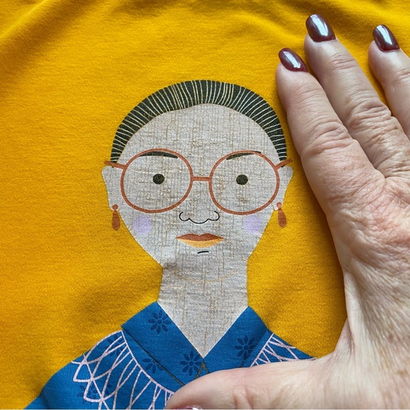 PICCOLINA Ruth Bader Ginsburg Long Sleeve T-Shirt 3T - Picture 5 of 8